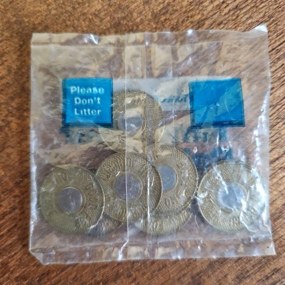 ニューヨーク地下鉄トークン 未開封袋入り