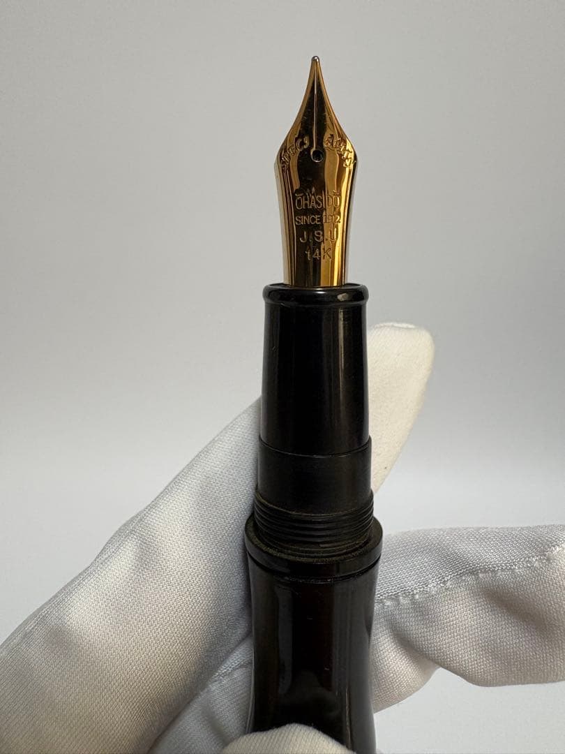 大橋堂｜万年筆｜エボナイト｜竹モデル｜M（中字）