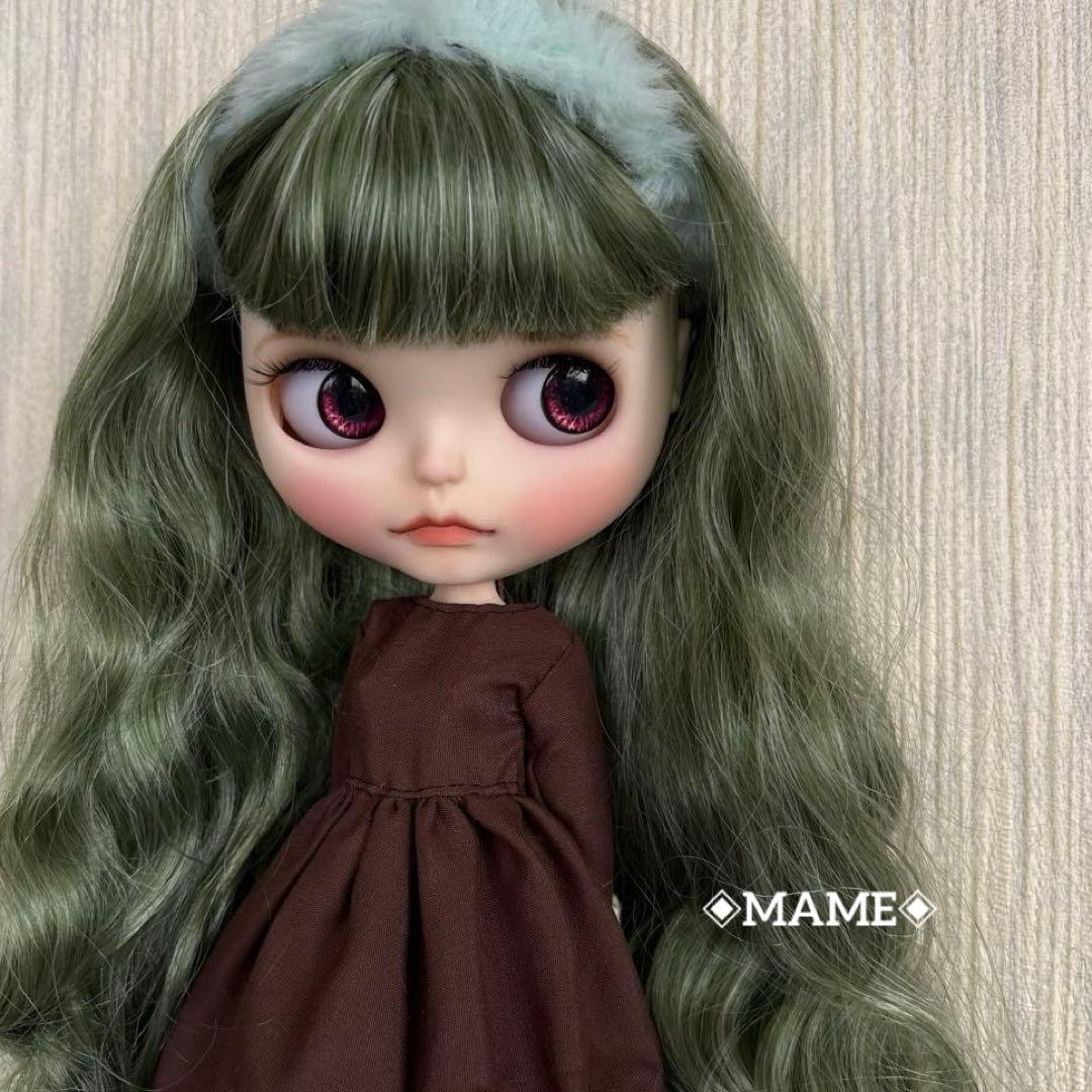 アイシードールカスタム ♡白肌・グリーンミックス♡