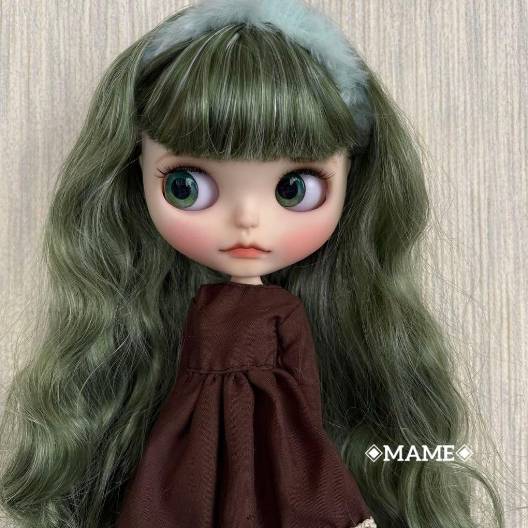 アイシードールカスタム ♡白肌・グリーンミックス♡