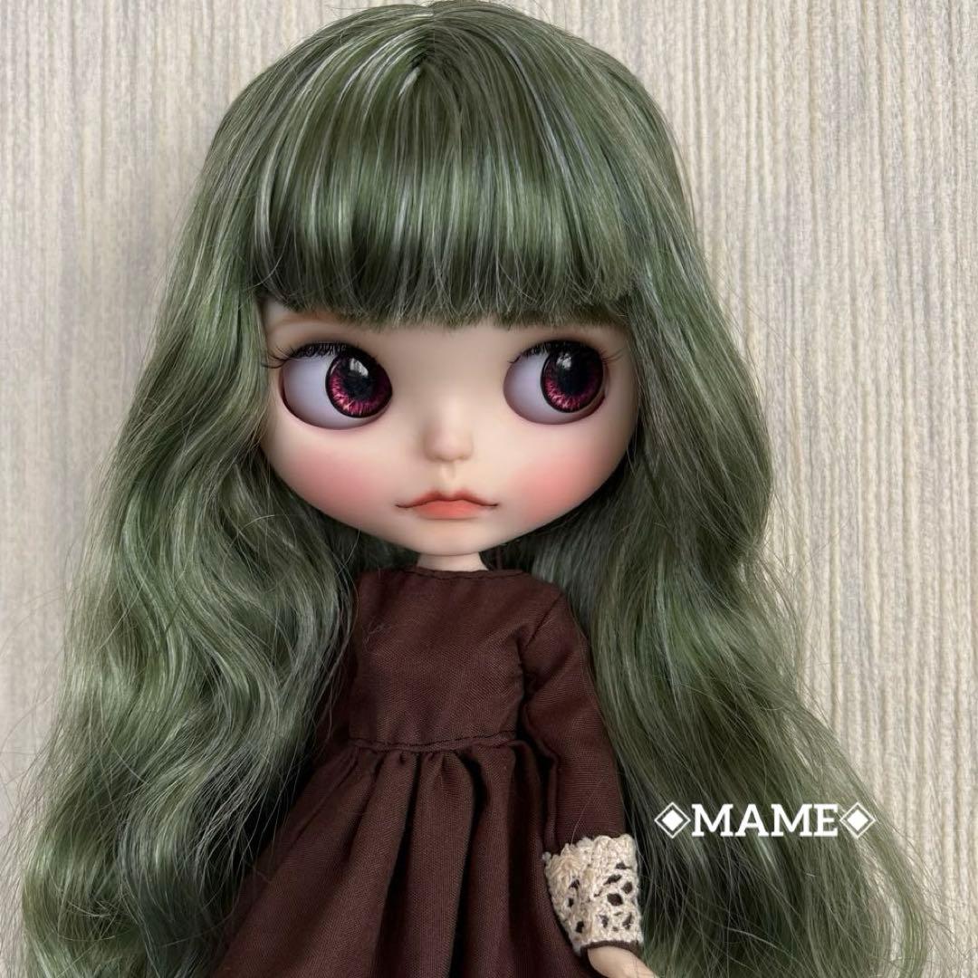 アイシードールカスタム ♡白肌・グリーンミックス♡