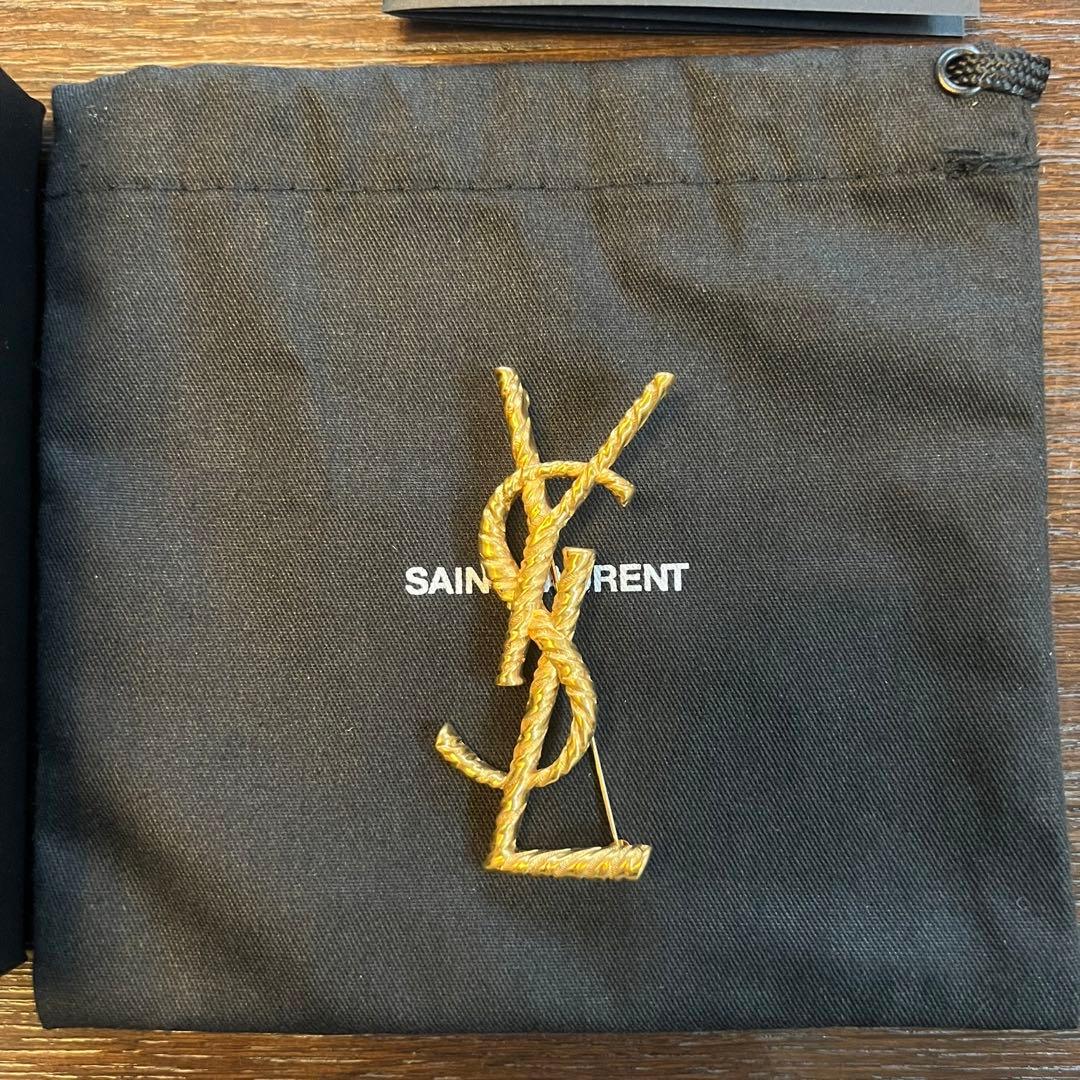 アクセサリー SAINT LAURENT YSL broach