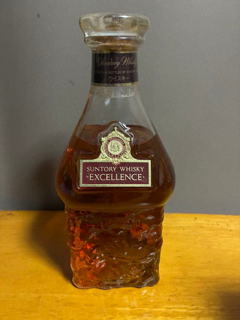 サントリーウイスキー エクセレンス 80周年モデル 古酒 未開封