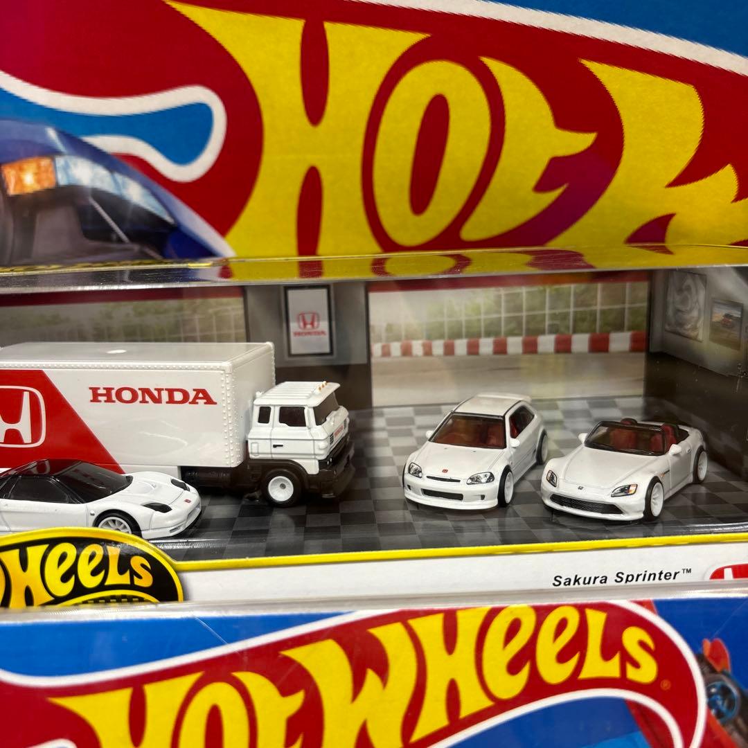 日本未発売　ホットウィール　プレミアム　ホンダ タイプR ヘリテージ　セット