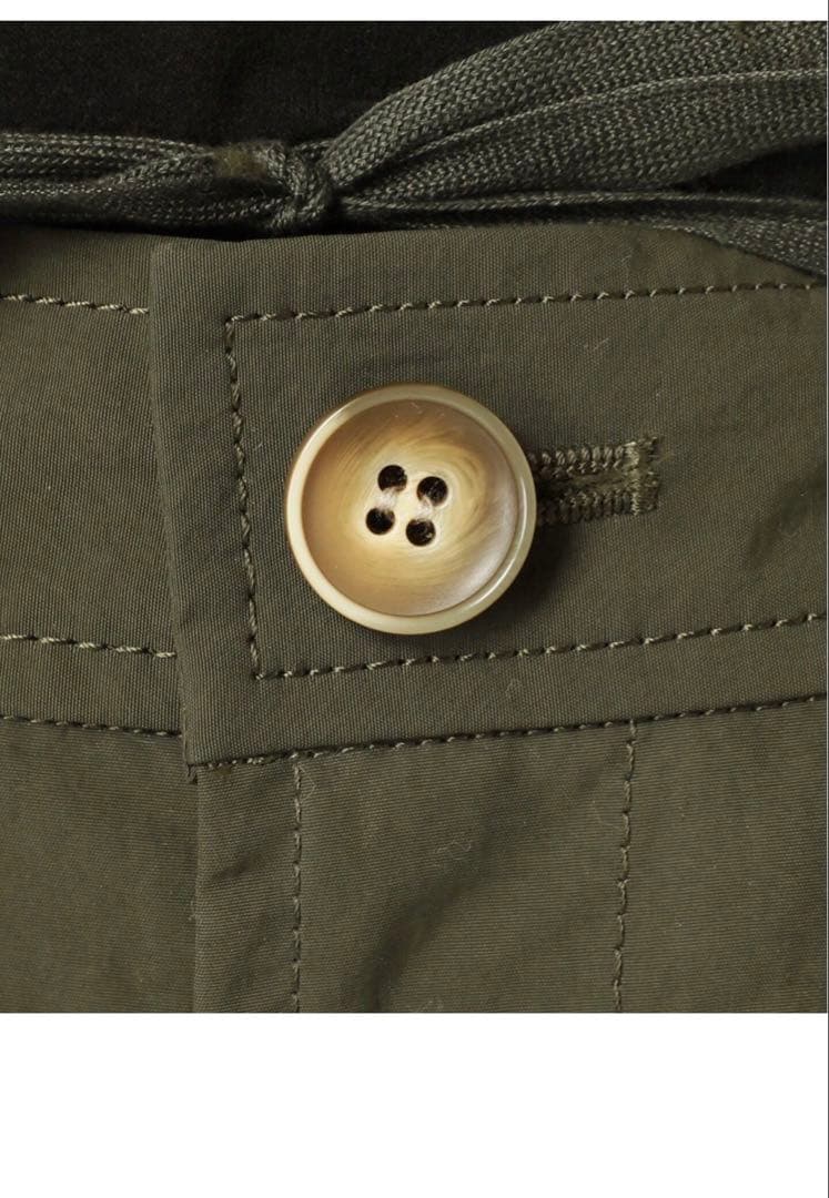 CITYSHOP “O”NYLON WIDE カーゴパンツ　　カーキ　36