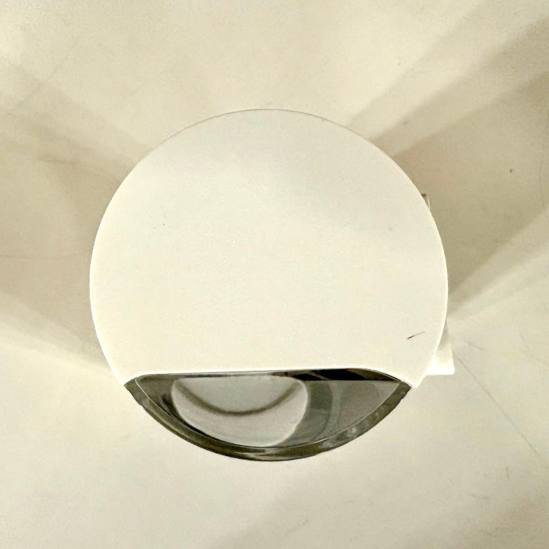 ★動作品★TWEMCO トゥエンコ パタパタ時計QT-30T ホワイト