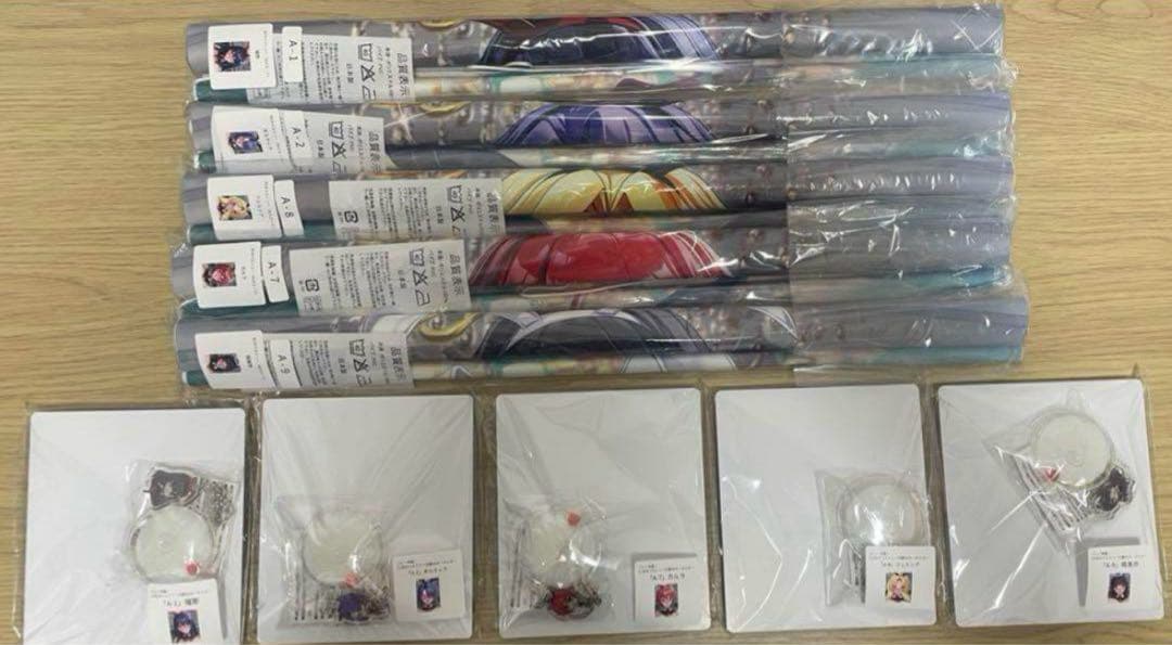 C106 コミケ　みるくふぁくとりー タペストリーセット全5種 でらうえあ