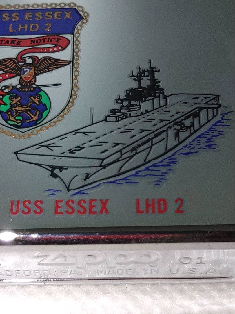 ジッポーUSS Essex(LHD-2)