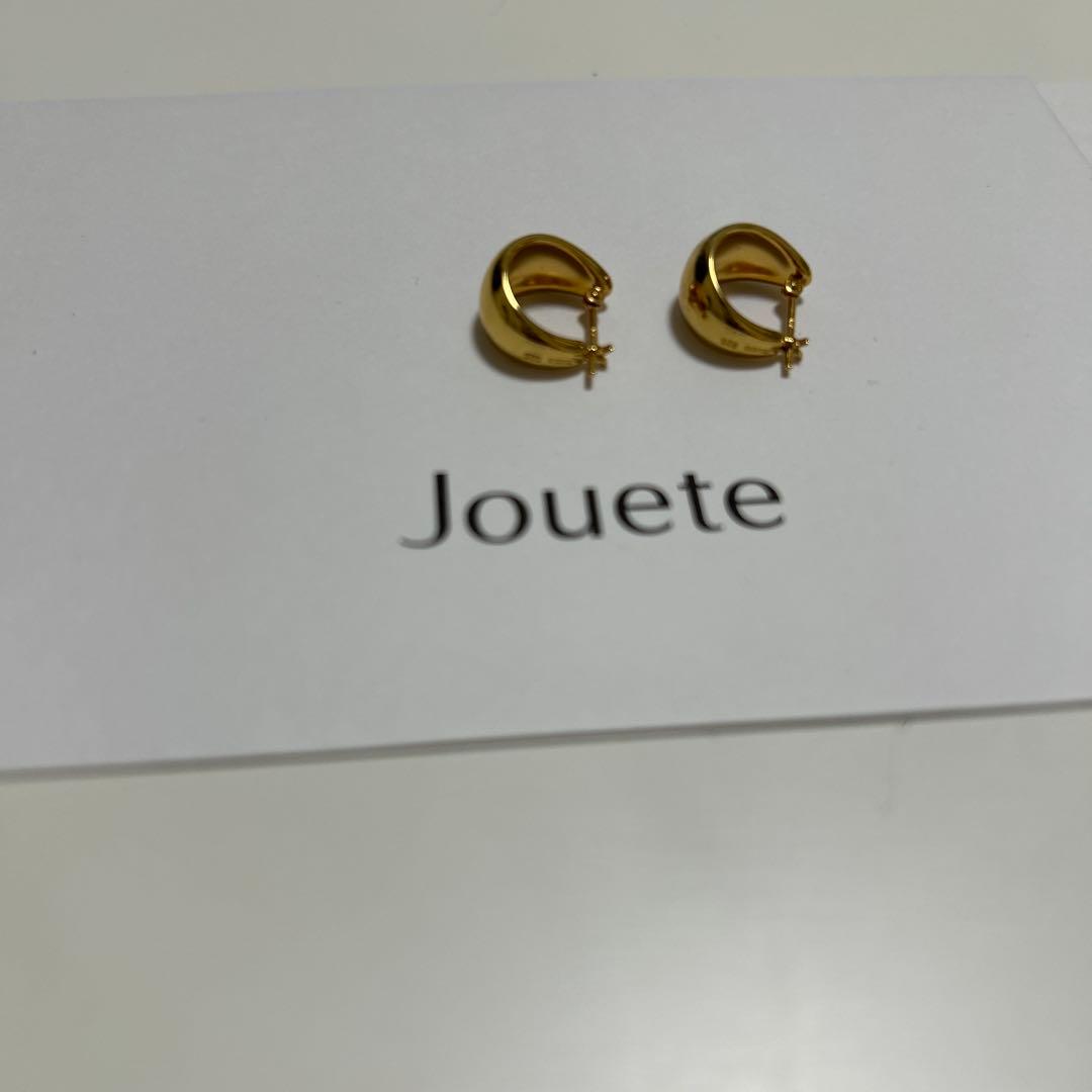 Jouete ゴールド フープピアス