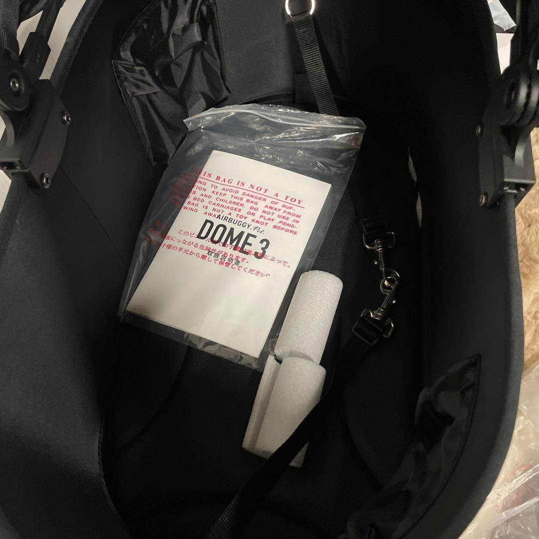 AirBuggy for Pet ドーム3 コット単体 レギュラー ブラック