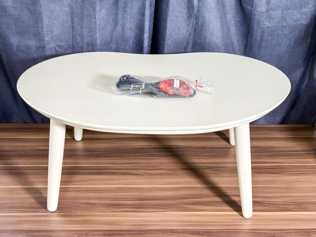 2023年製 ニトリ リビングこたつ GC22 9060 WW 豆型テーブル