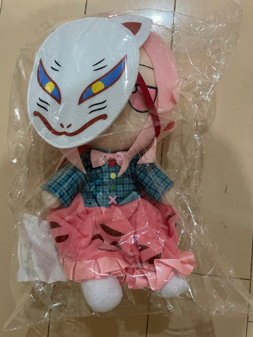 Gift 東方ぬいぐるみシリーズ25【秦こころ】ふもふもこころ。特典缶バッジ付き