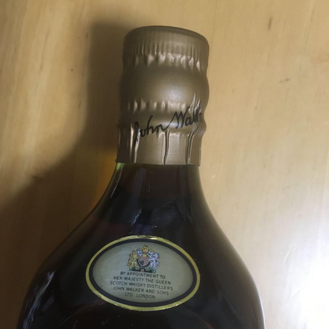 初期のジョニーWalkerゴールドラベル