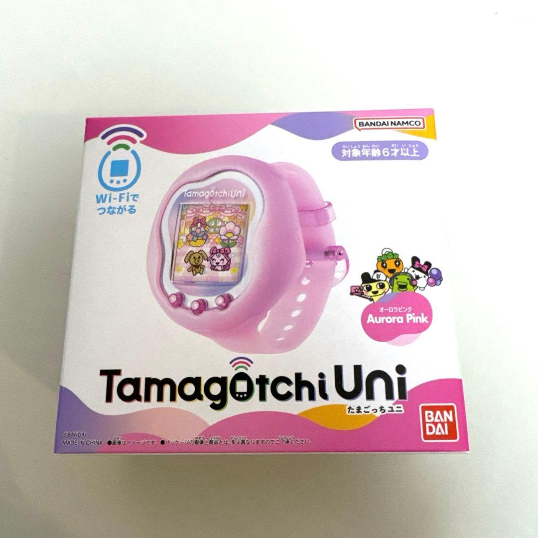 Tamagotchi Uni Aurora Pink たまごっち　オーロラピンク