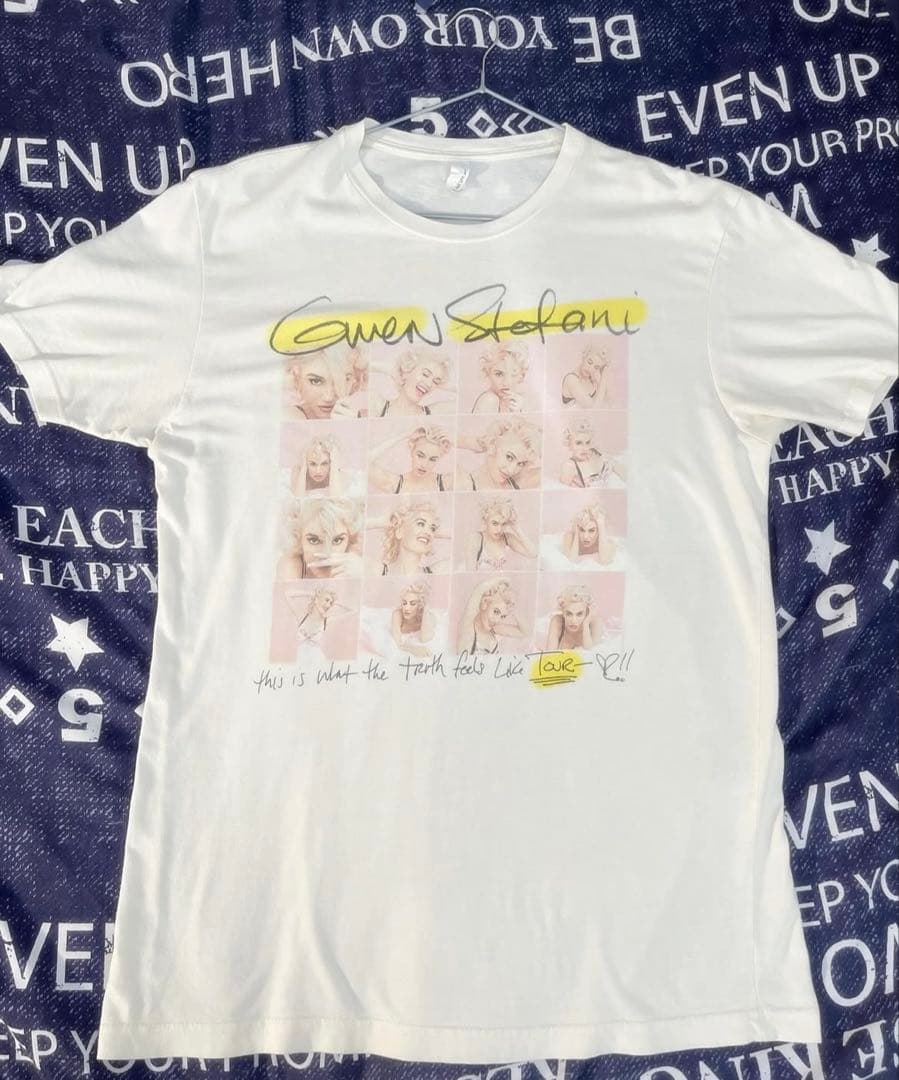 2016 Gwen Stefani ツアーTシャツ ホワイト