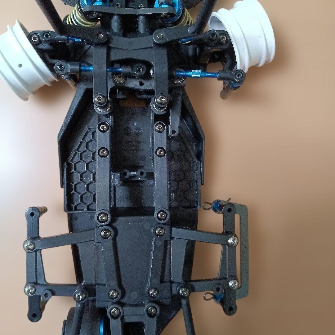 電動ラジコンカー シャーシ ブラック