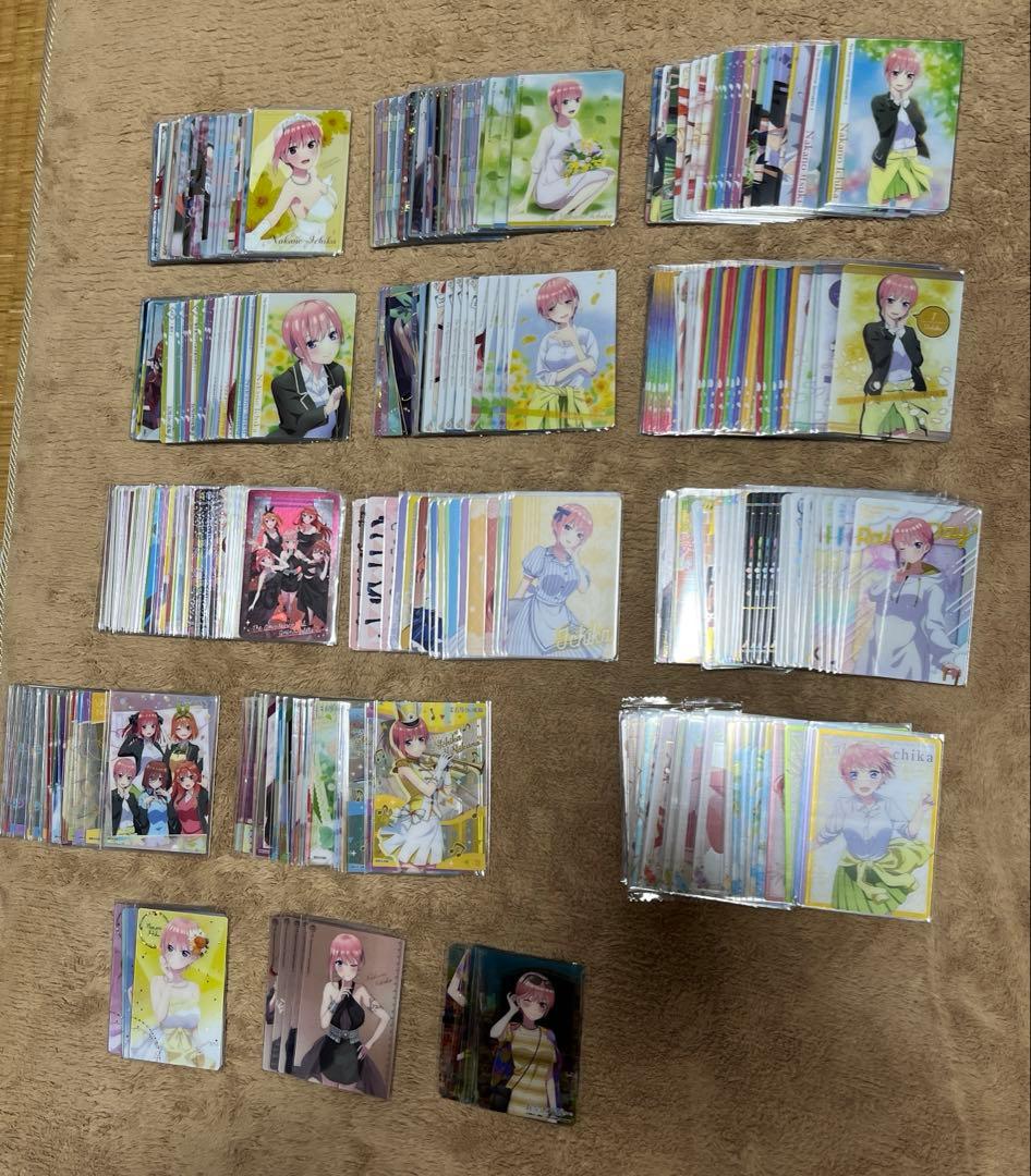 五等分の花嫁ウエハース　メタルカードコレクション　過去弾コンプリート