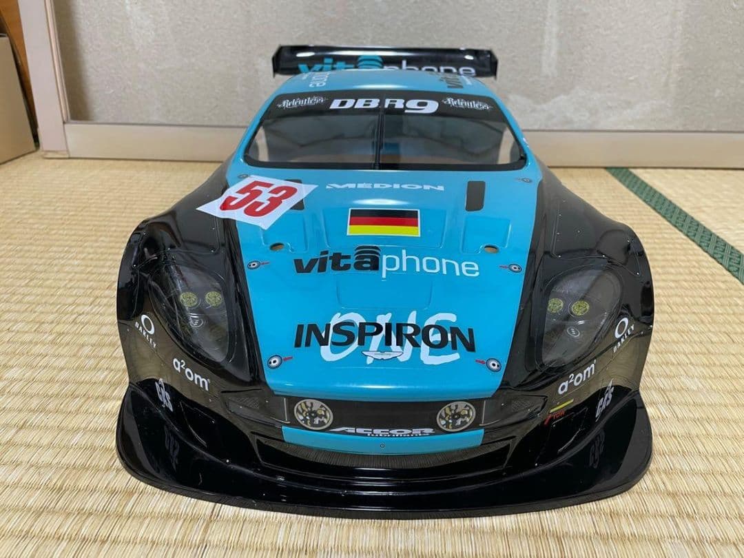 未使用 1/8 京商 インファーノgt ボディ DB9 ビータフォンレーシング