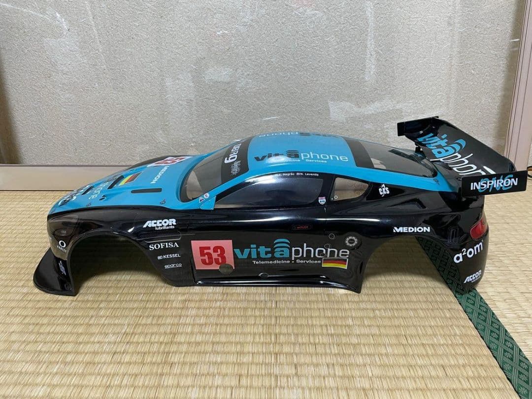 未使用 1/8 京商 インファーノgt ボディ DB9 ビータフォンレーシング