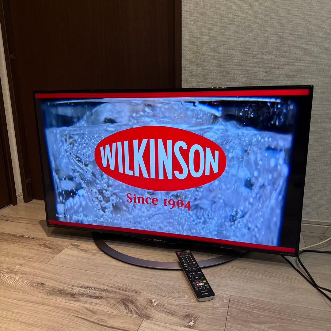 SHARP AQUOS LC-40U45 40型 2017年製 4Kテレビ 可動