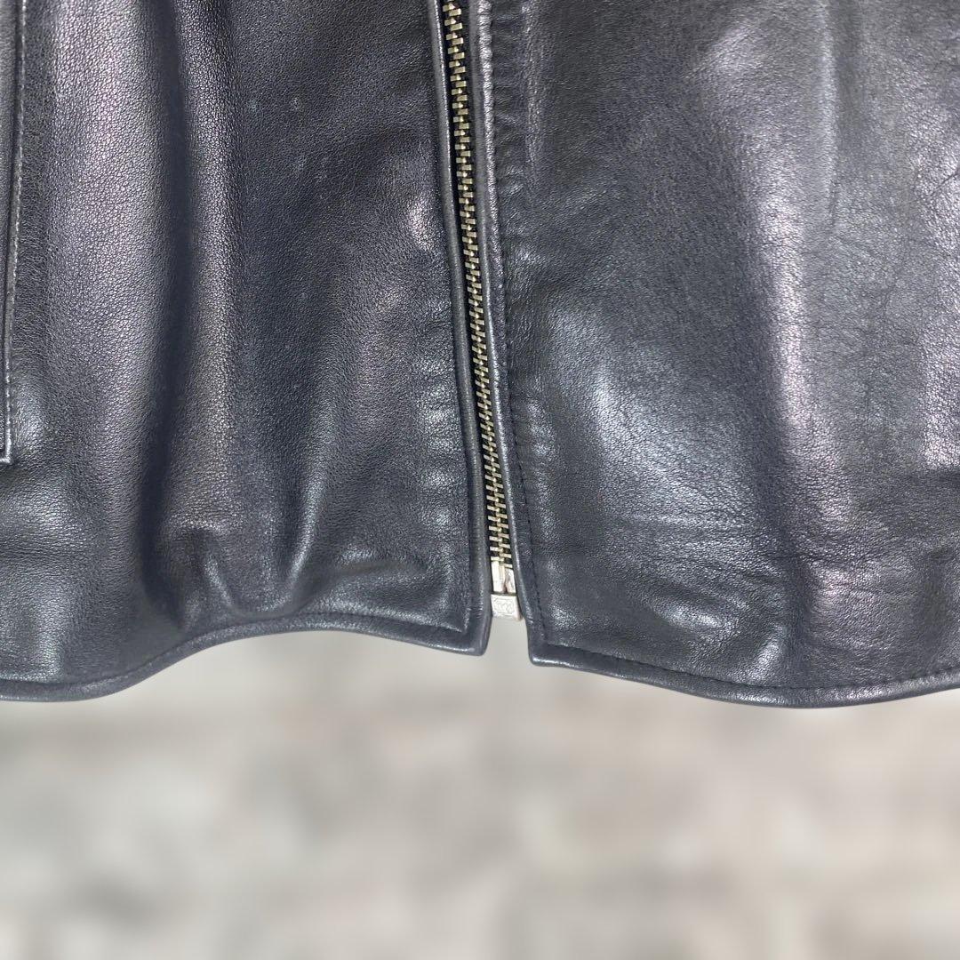 美品　ハーレーダビッドソン　シングル ライダージャケット　レザージャケット 黒