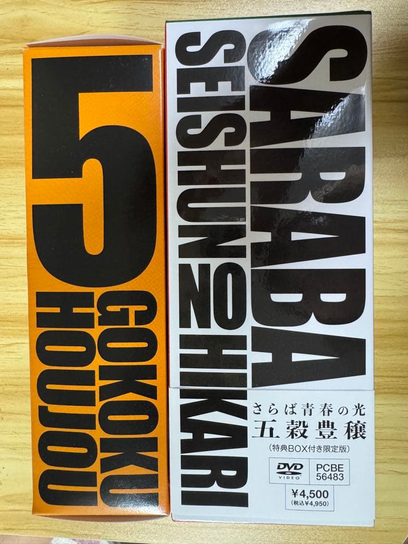 さらば青春の光 DVDセット 特製BOX、カード付き