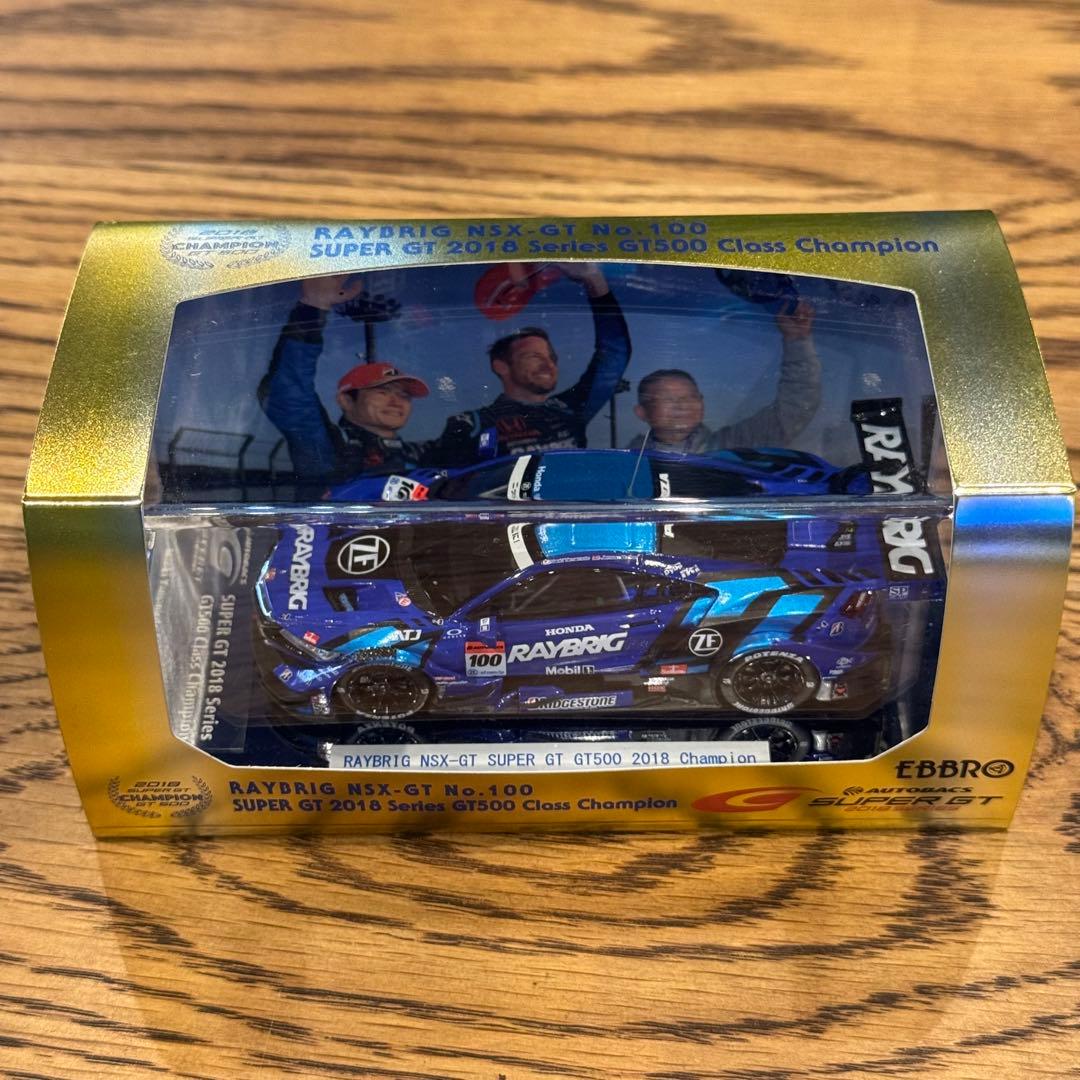 RAYBRIG NSX-GT 1/43 SUPER GT 2018 エブロ