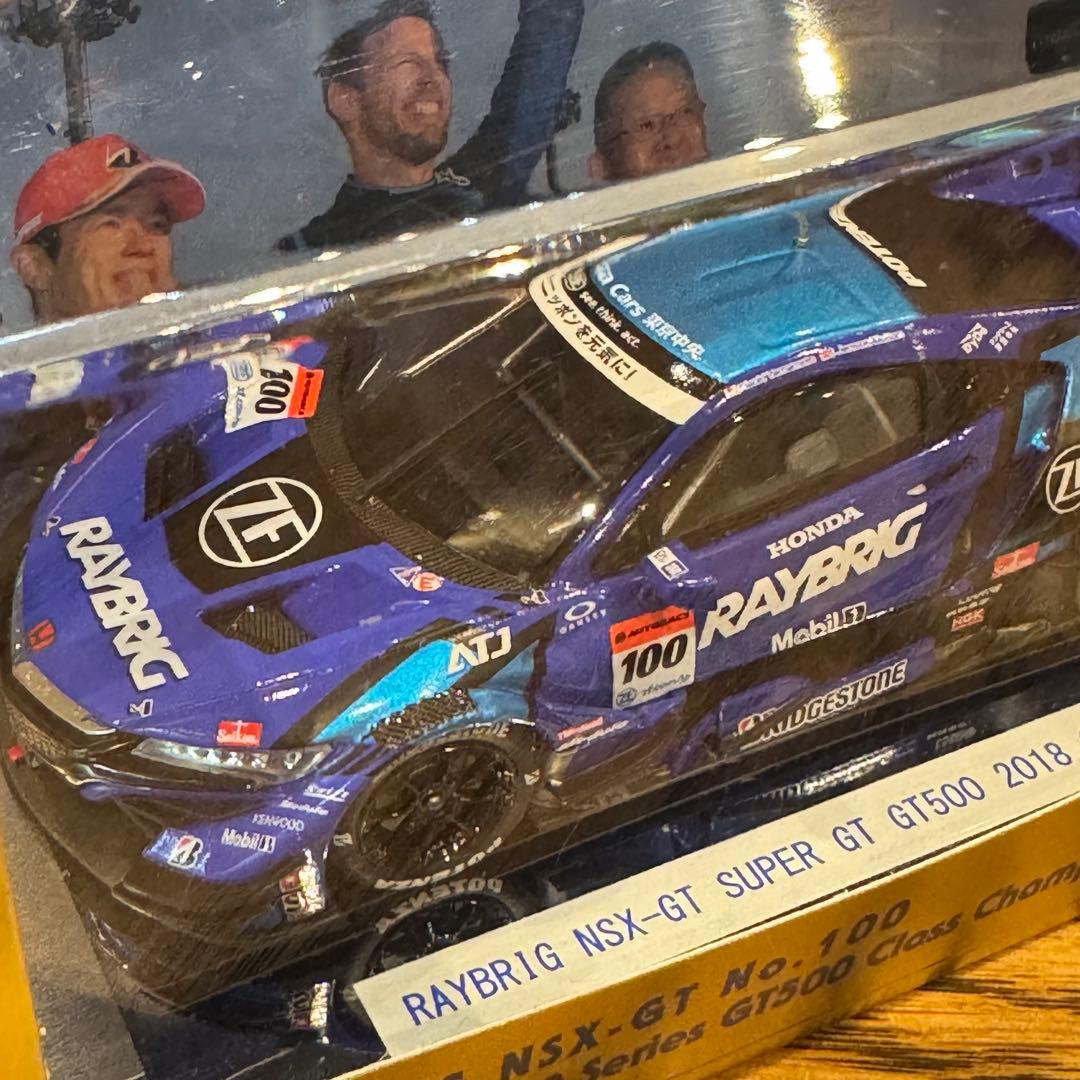RAYBRIG NSX-GT 1/43 SUPER GT 2018 エブロ