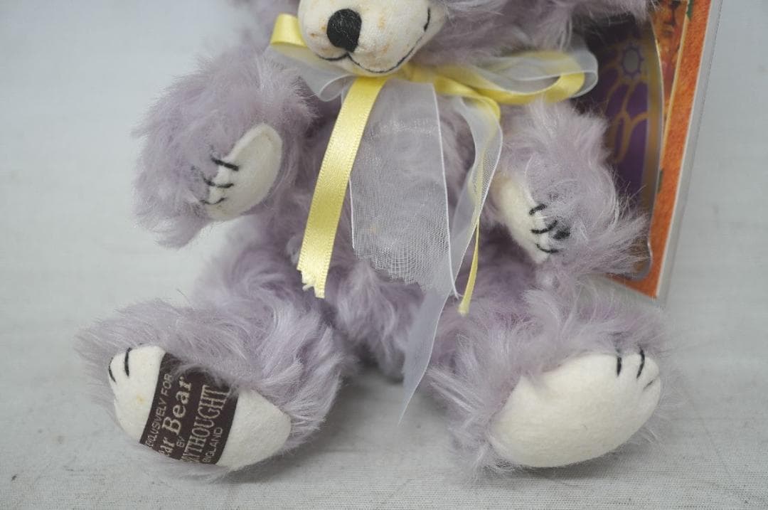 【M2512-2】メリーソート テディベア チーキー プラム シャーベット