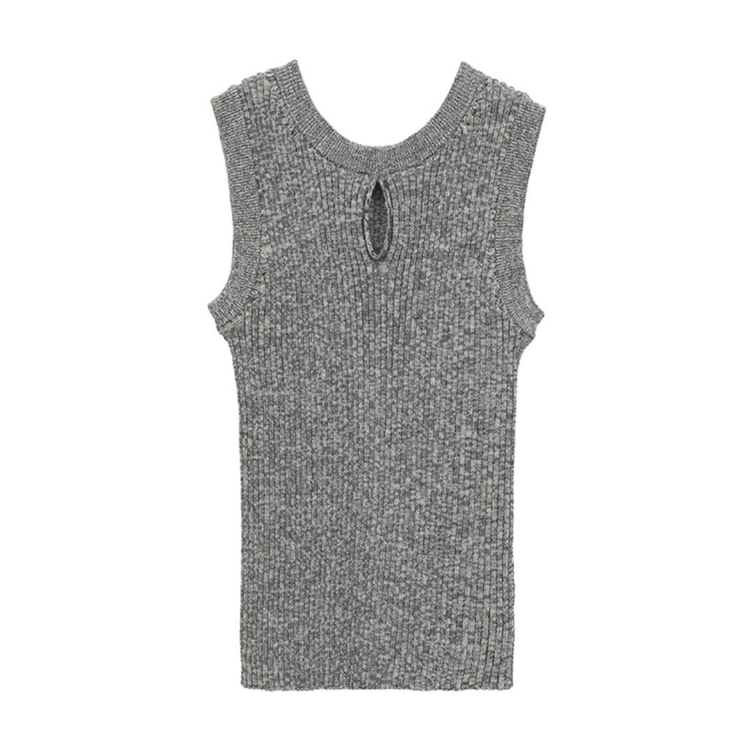 【Riiさま】W FACE HOLE KNIT TOPS / CLANE