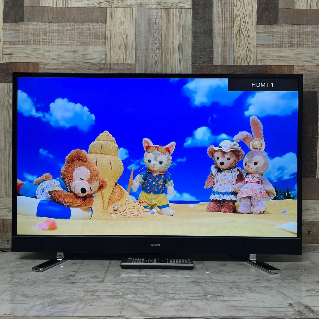 即日受渡割❣️全国送料込アイワ液晶テレビ43型 /4K対応Wチューナーで裏番組対応