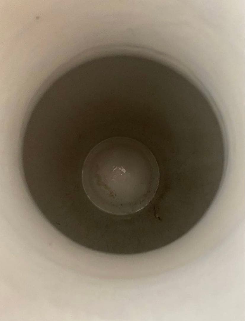 中国古美術 大型雙耳粉彩龍人物花蝶絵高さ62.5cm横幅28cm口径25.5cm