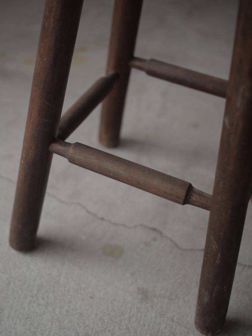 スツール　椅子　サイドテーブル　台　古家具　古道具　アンティーク　昭和レトロ