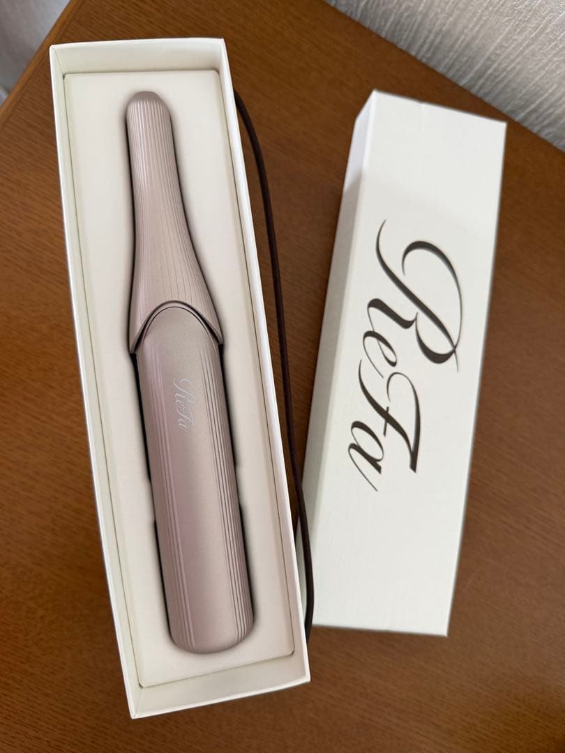 【新品未使用】ReFa リファフィンガーアイロンST シャンパンゴールド