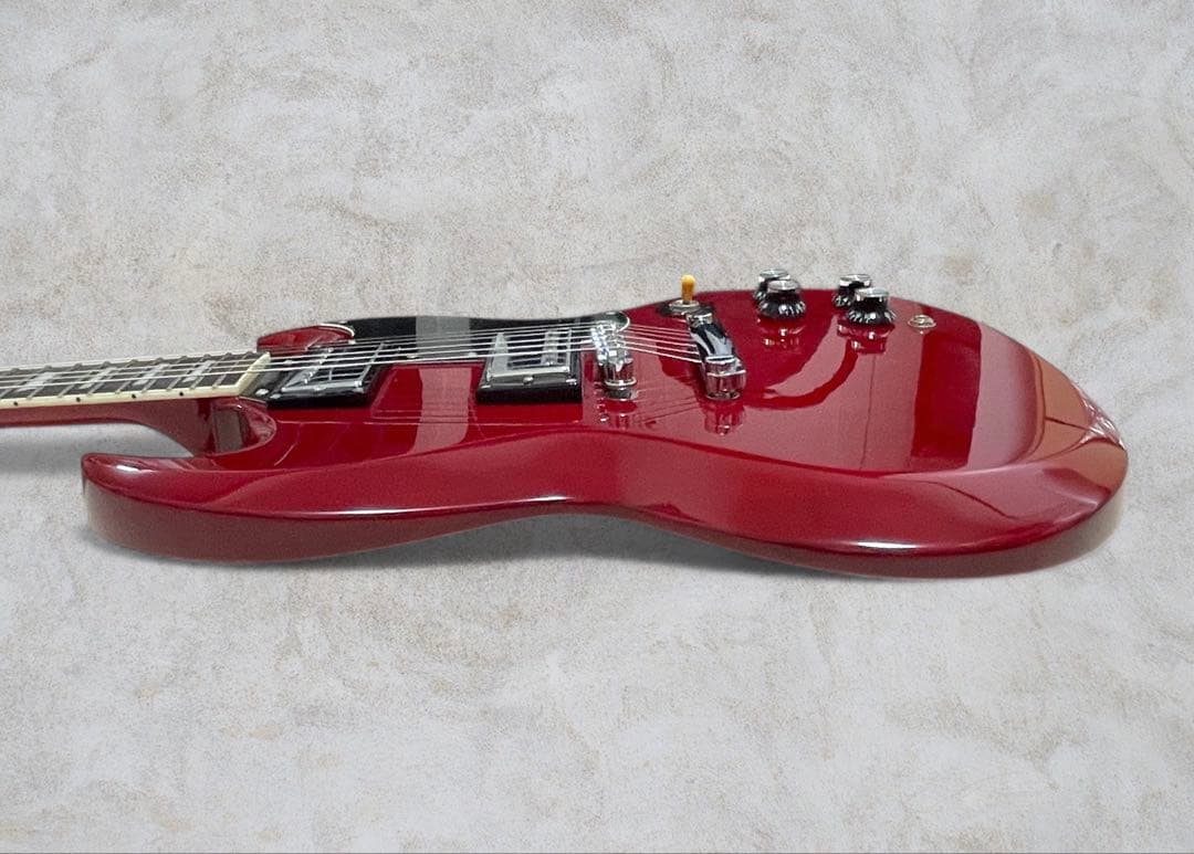 (新品同様) Tokai SG43 エレキギター cherry色