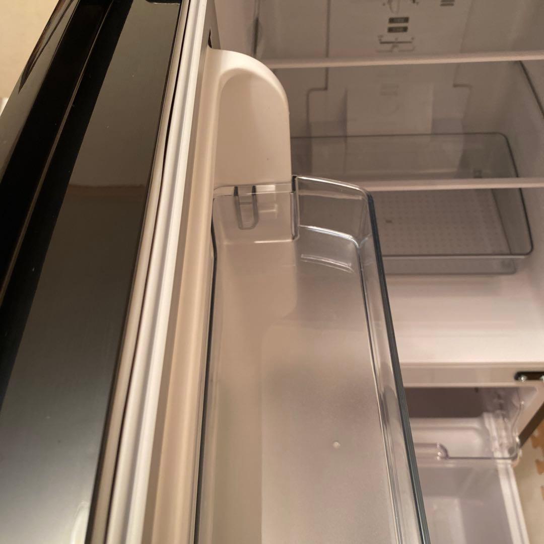 【超美品】SHARP ブラック冷蔵庫　SJ-D15K-H 2024年製152L