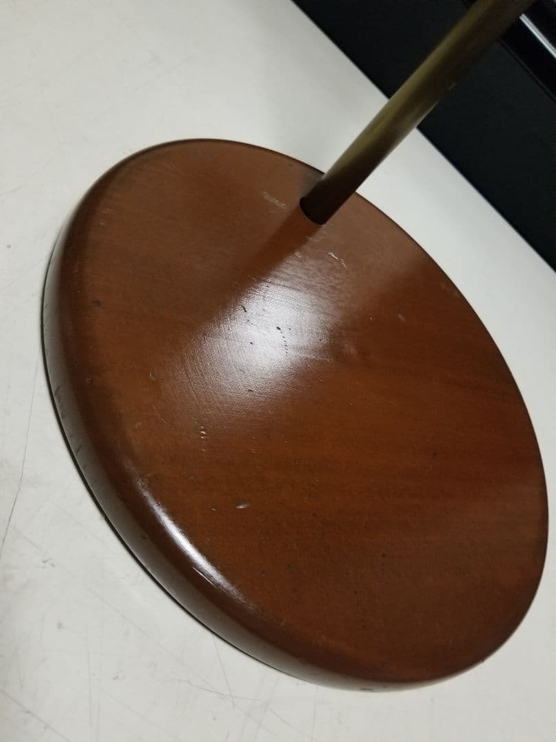 非売品　ヴィンテージ　バーバリー　什器　無垢　銅　真鍮　無垢　スタンド　フラッグ