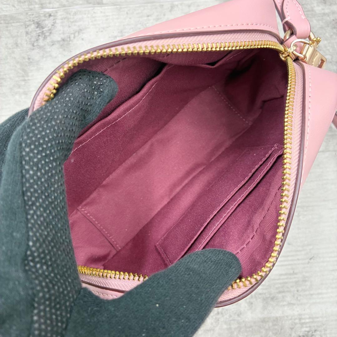 ✨極美品✨コーチ　ジェイミー　カメラバッグ 2way レザー　ファスナー　ピンク