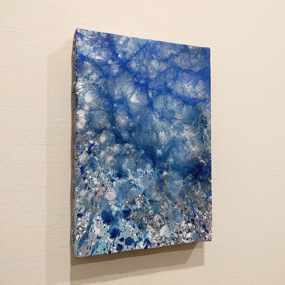 内野隆文　抽象画　ペインティング　絵画　SM（サムホール）　現代美術　アート作品