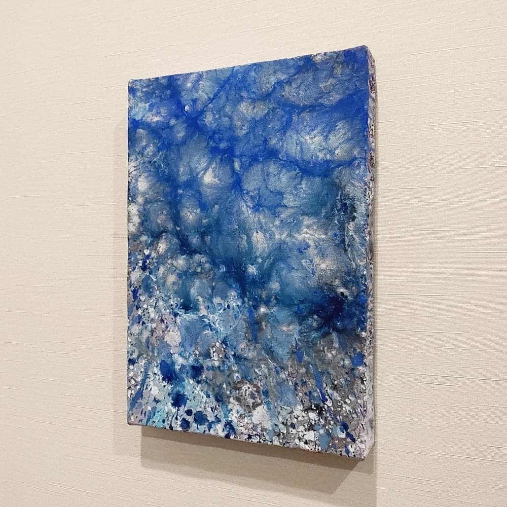 内野隆文　抽象画　ペインティング　絵画　SM（サムホール）　現代美術　アート作品