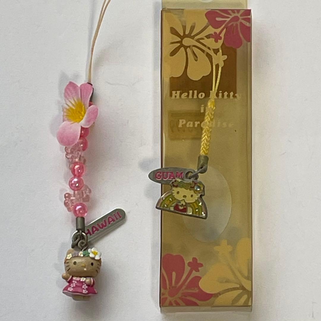【値下】 ご当地 キティ 根付け ハワイ グアム 含む 69個 ストラップ