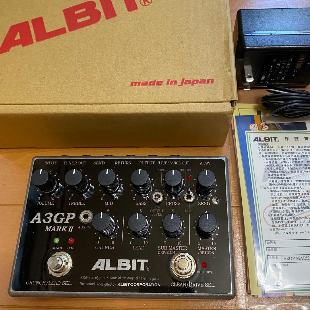 ALBIT (アルビット) A3GP MARK II 真空管プリアンプ