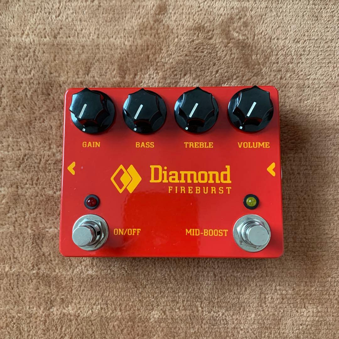 ギター DIAMOND Guitar Pedal FIRE BURST