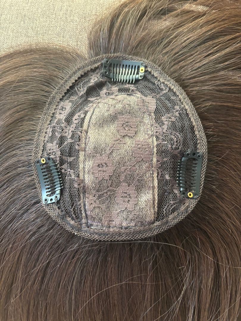 人毛100%ウィッグ　人毛100%ヘアピース　人毛部分ウィッグ　母の日プレゼント