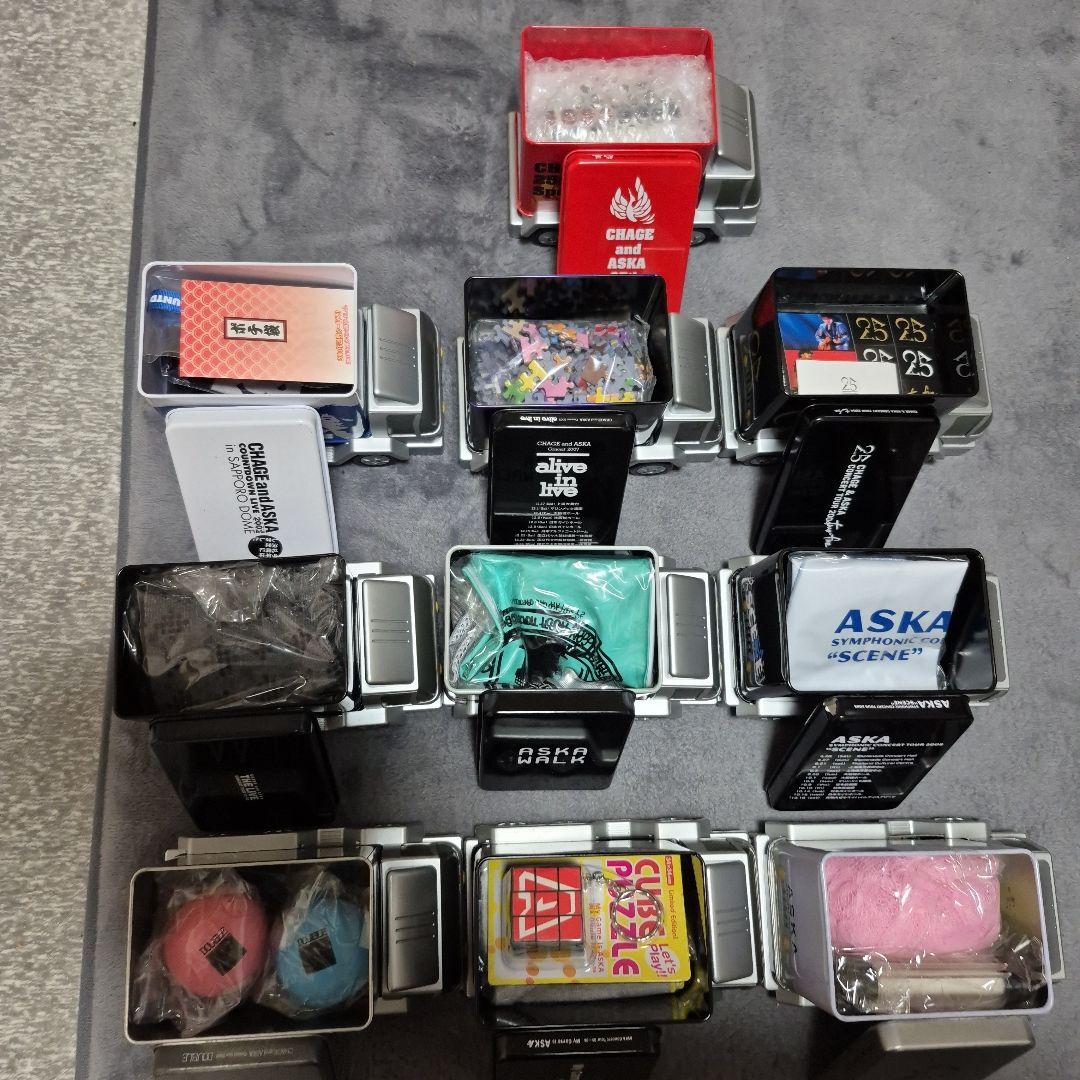 CHAGE and ASKA コンサートツアーグッズ 10セット ツアトラ缶