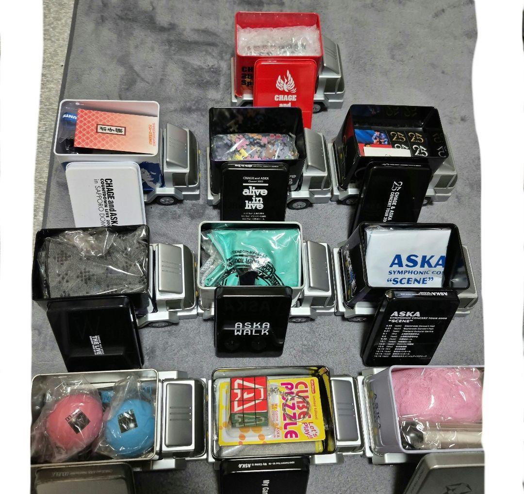 CHAGE and ASKA コンサートツアーグッズ 10セット ツアトラ缶