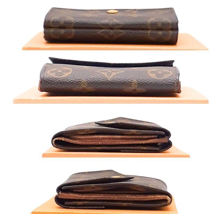 ✨ルイヴィトン✨モノグラム Wホック 二つ折り財布