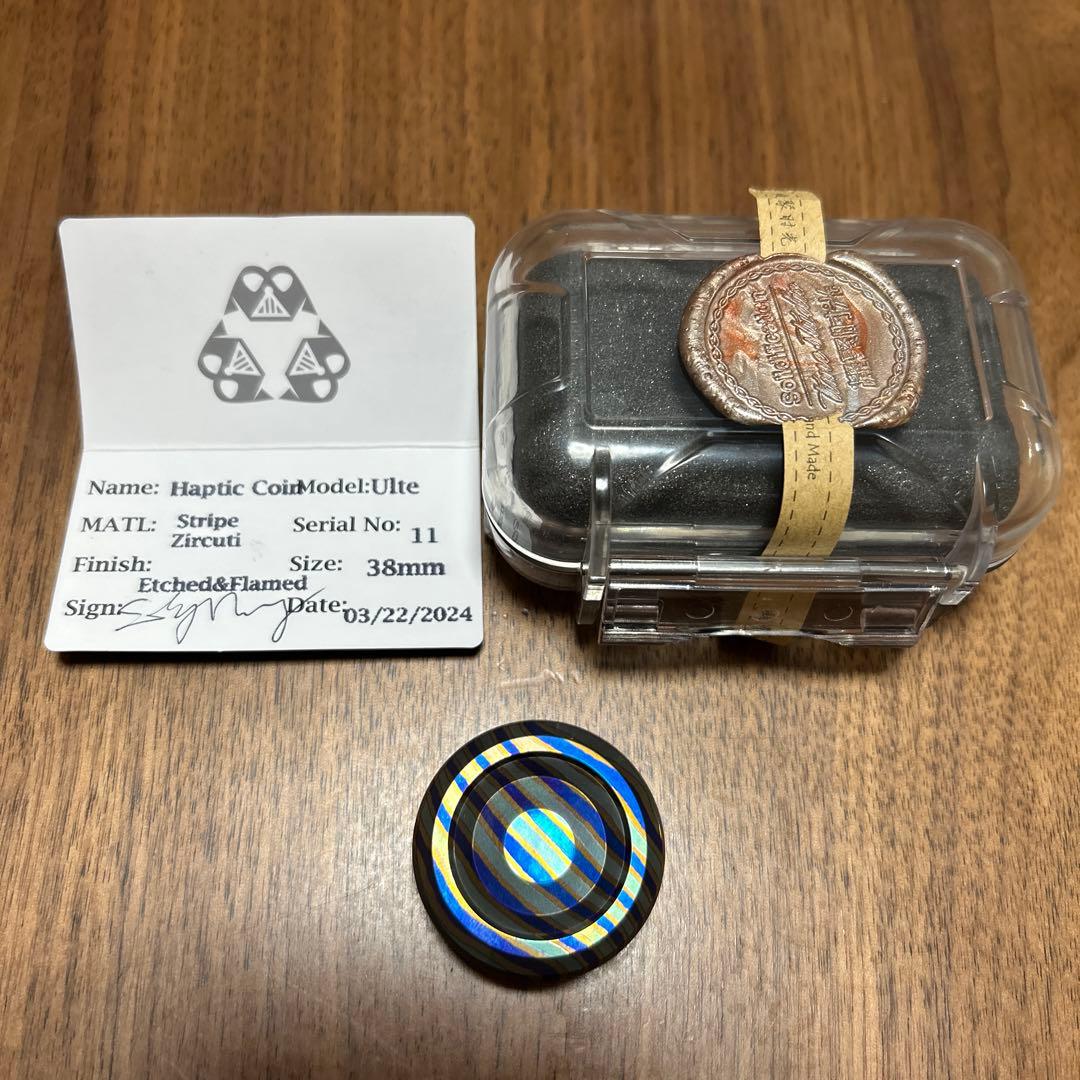 NJT HandPower Ulte Coin フィジェットトイ