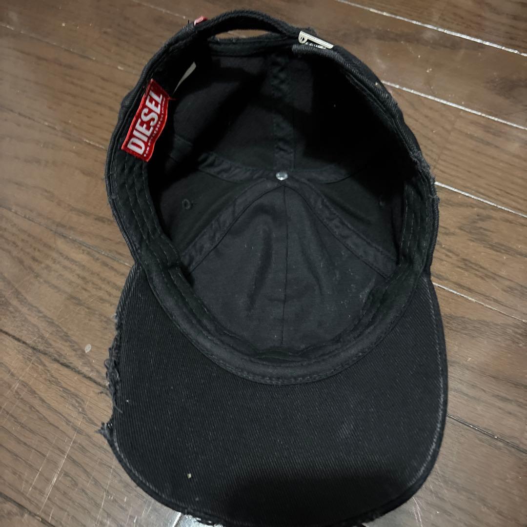 DIESEL ブラック キャップ