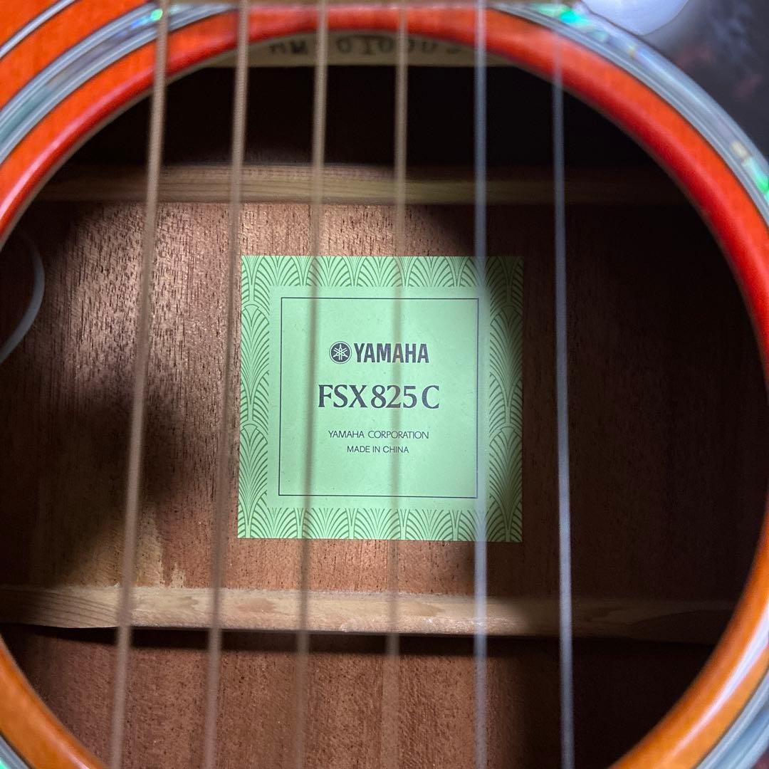 YAMAHA FSX825C アコースティックギター ギターケース付き